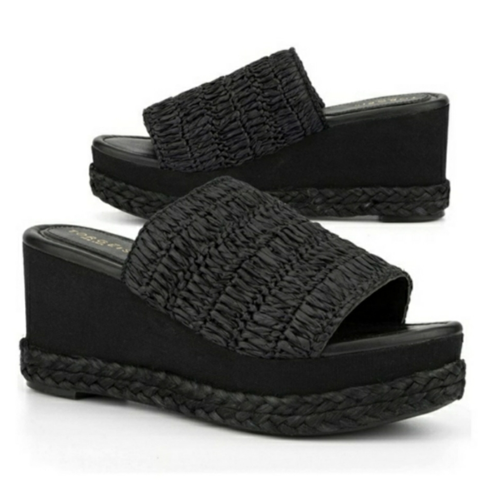 Torgeis New York Neith wedge sandals 8